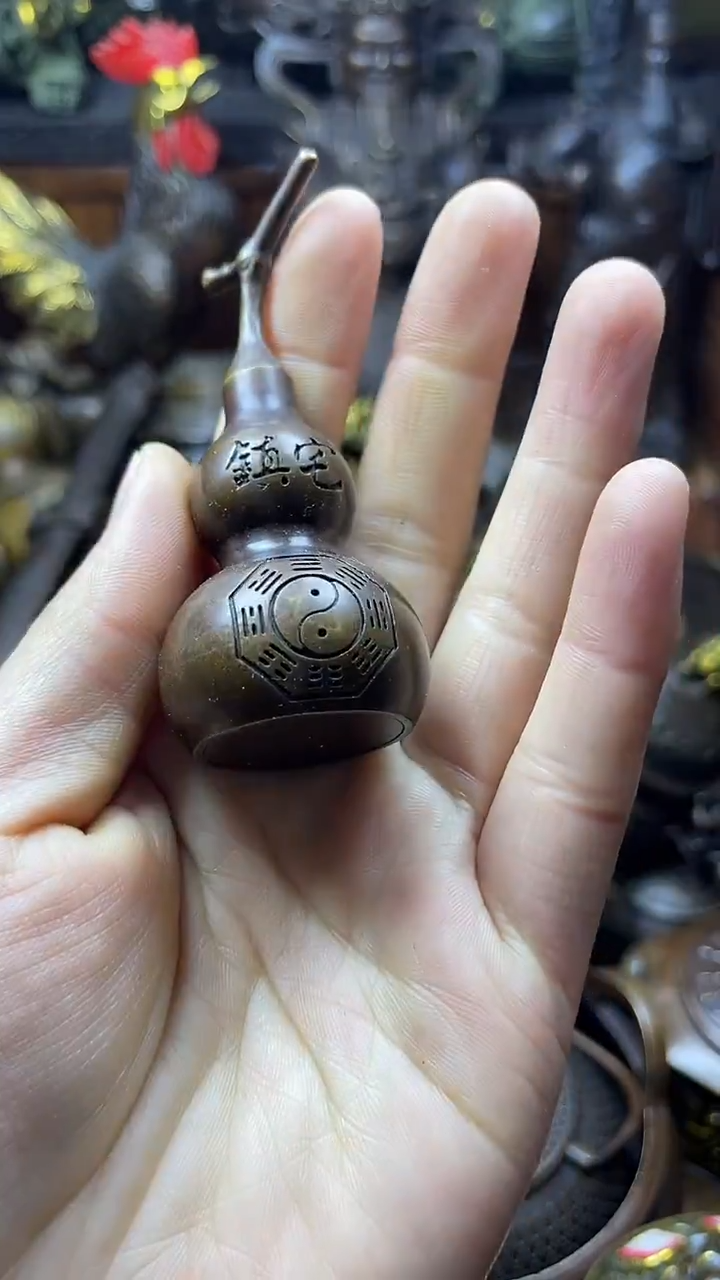 闪购链接，点击下单，有运费险，铜摆件