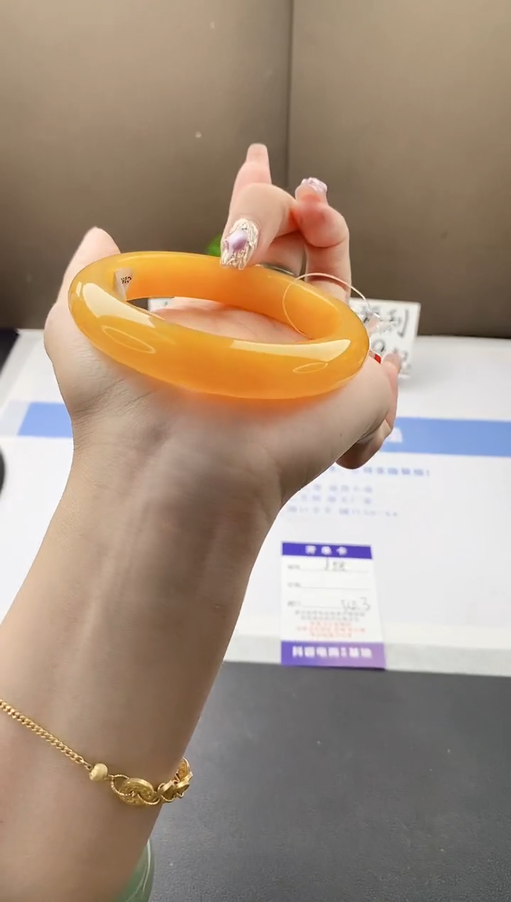 石英质玉手镯未镶嵌j58-HB多样性发货54+