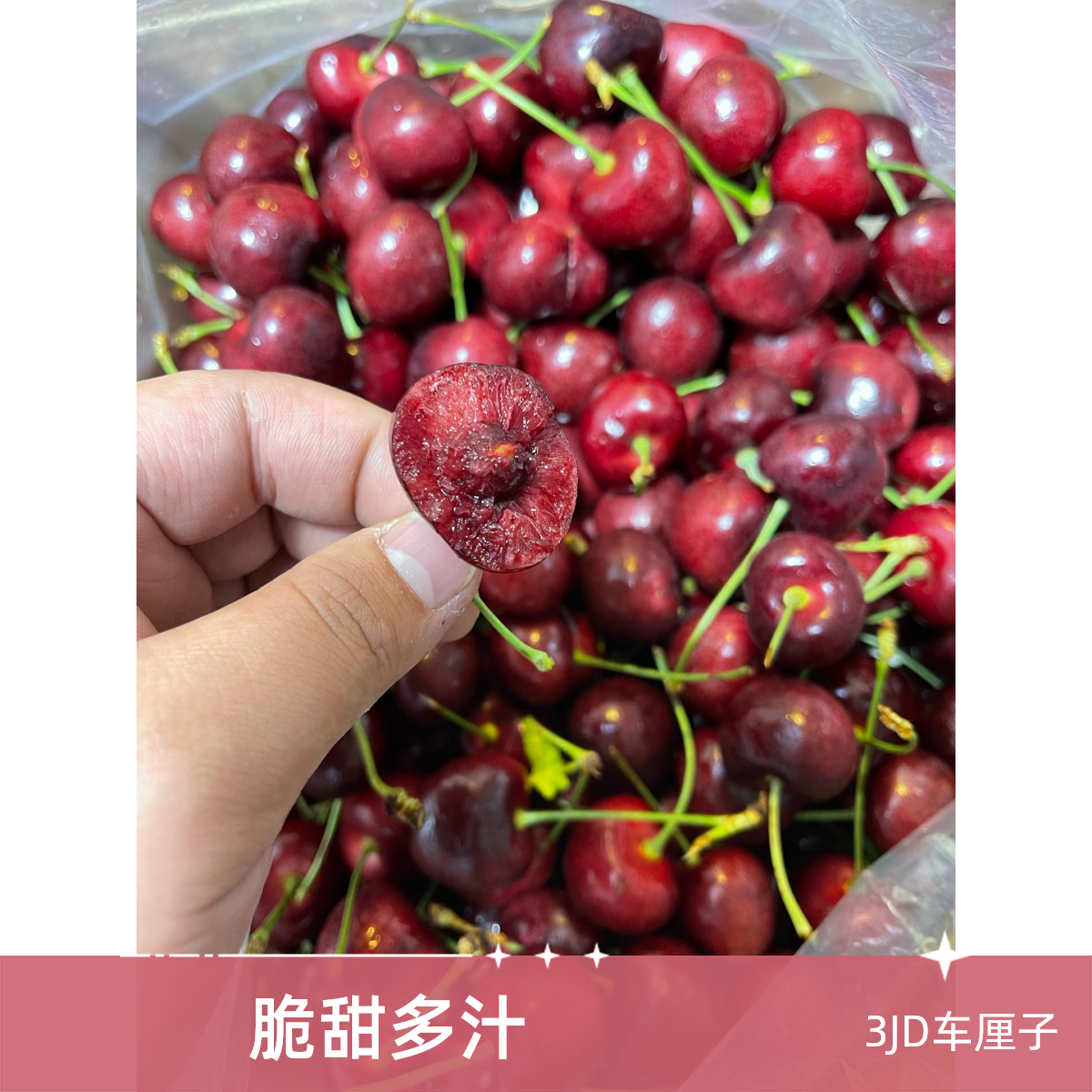 海运3JD 脆甜桑提娜车厘子 （5斤）桑提娜智利