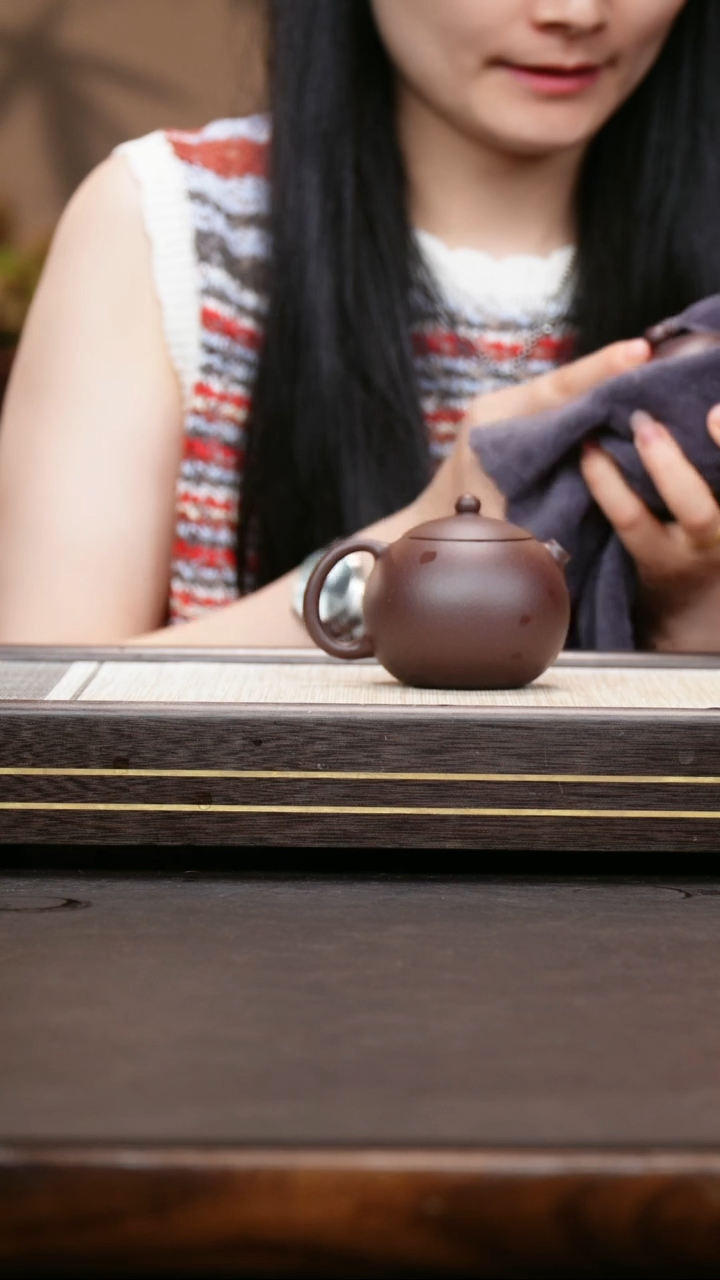 茶壶紫砂深井紫泥 西施