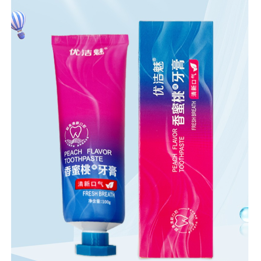 【金总补贴】优洁魅香蜜桃味牙膏