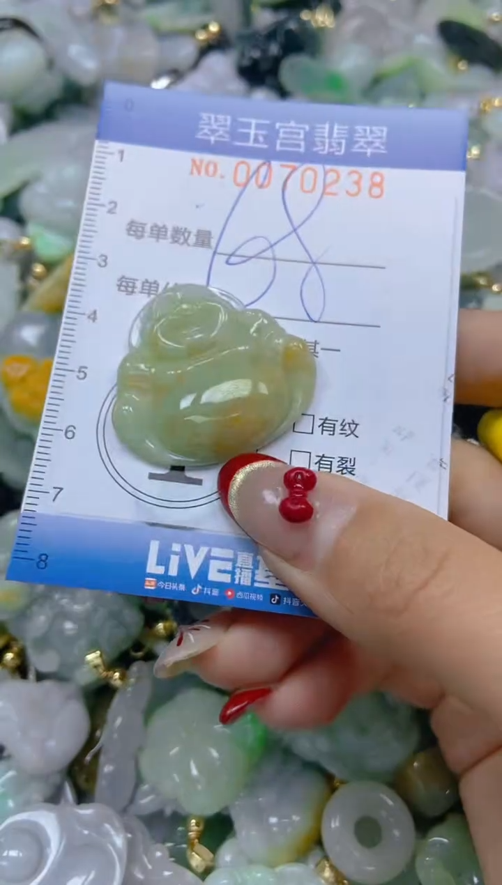 【闪购商品】翡翠颈饰未镶嵌闪购0070238