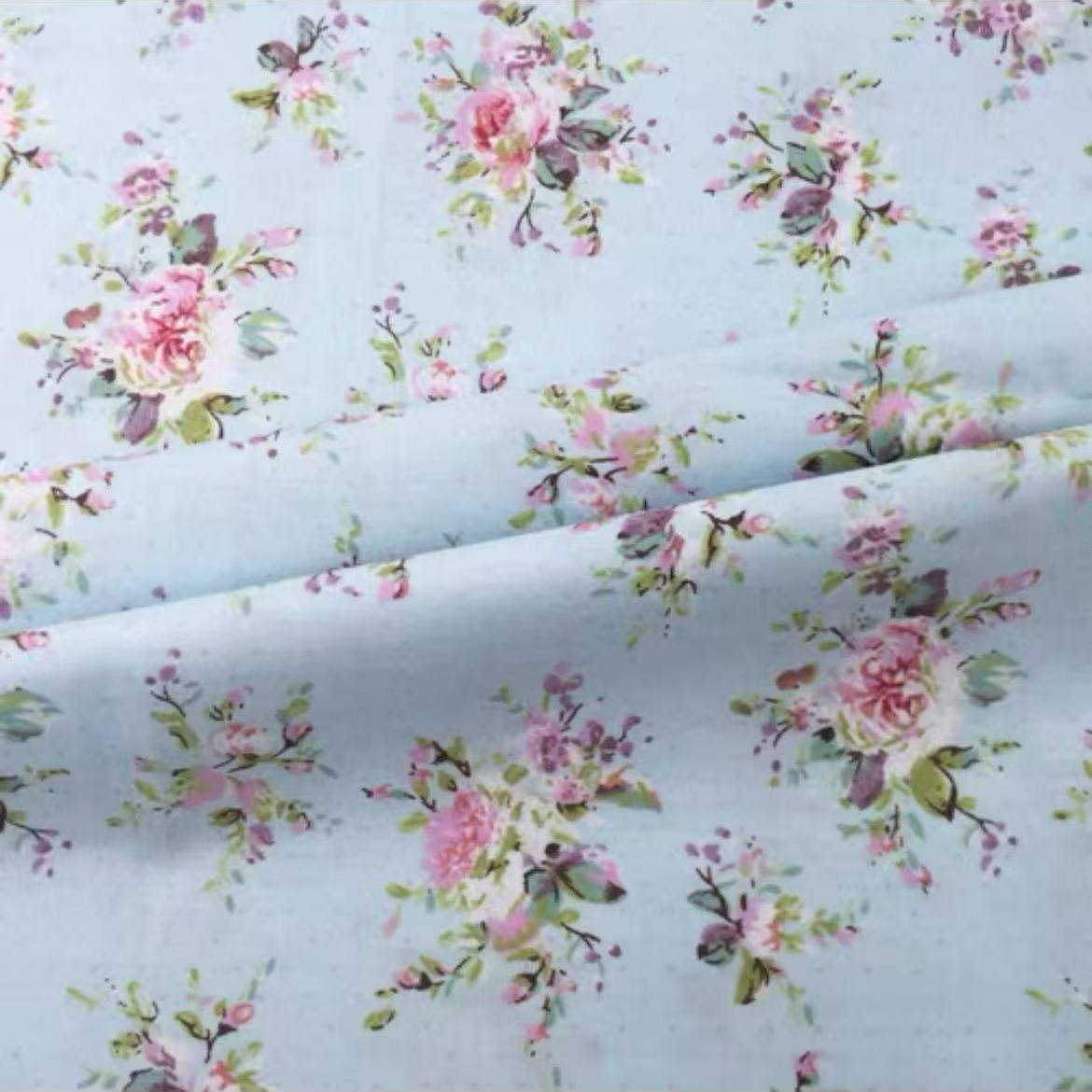 高支高密纯棉100棉单人被套1.55*2.05米--婀娜多姿