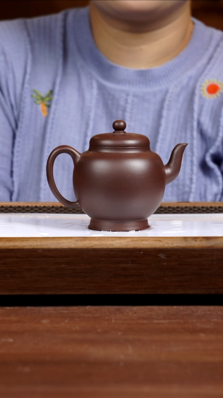 茶壶紫砂四号井紫泥兰州高士270CC