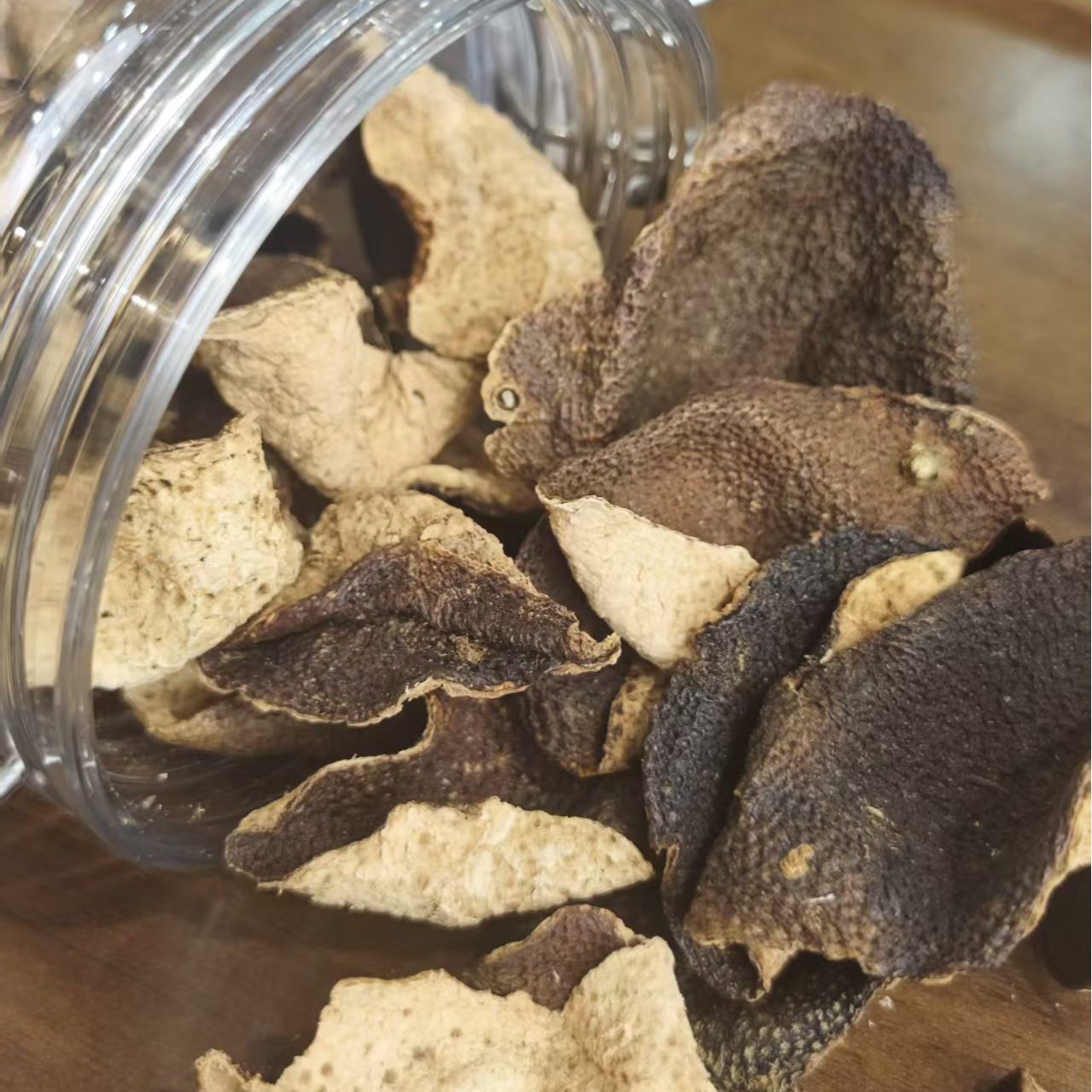 新会陈皮2013年东甲冬后皮单片陈皮干货