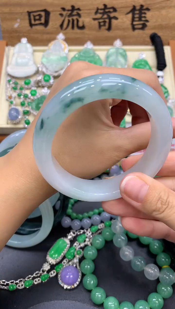 【闪购商品】翡翠手镯未镶嵌493-中国好珍宝