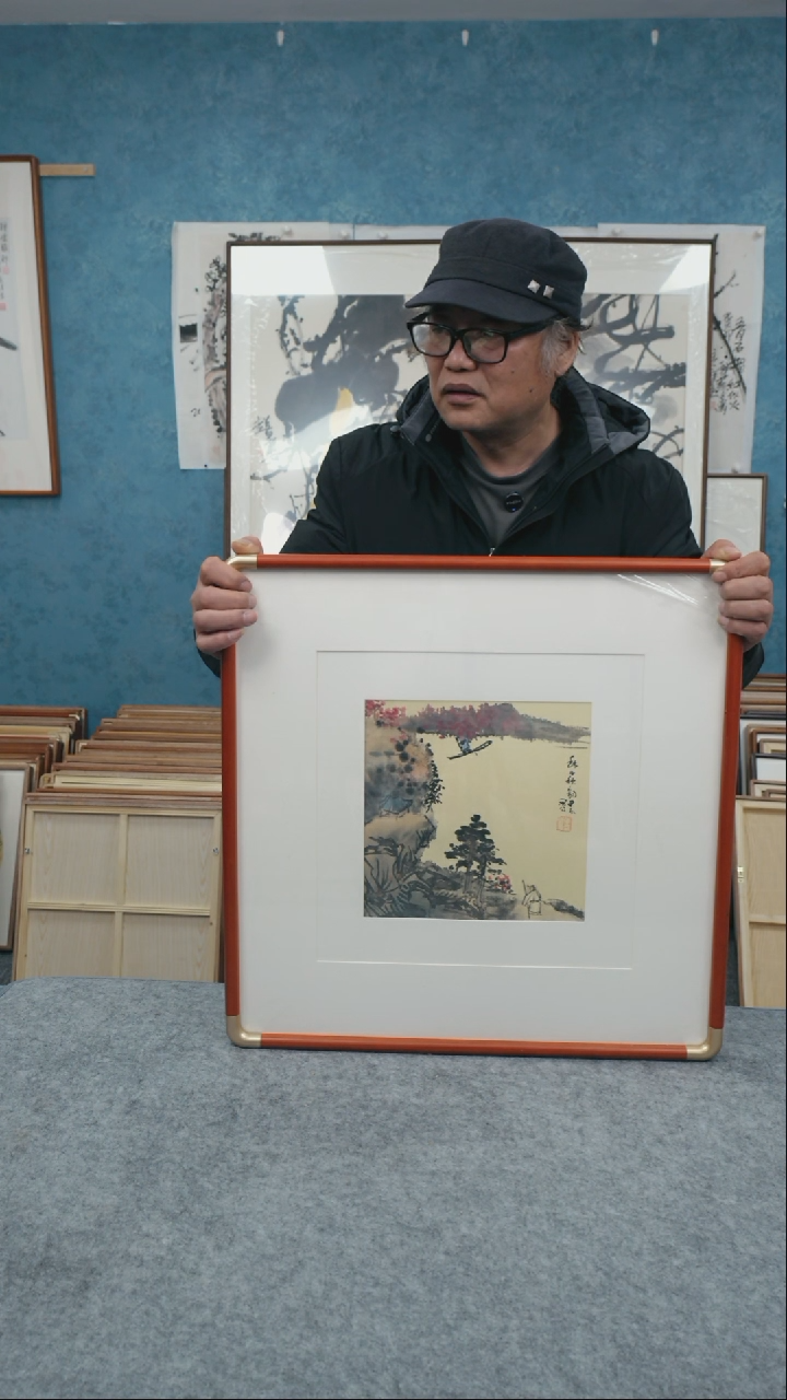 【闪购商品】国画50*50本土老师老师花鸟