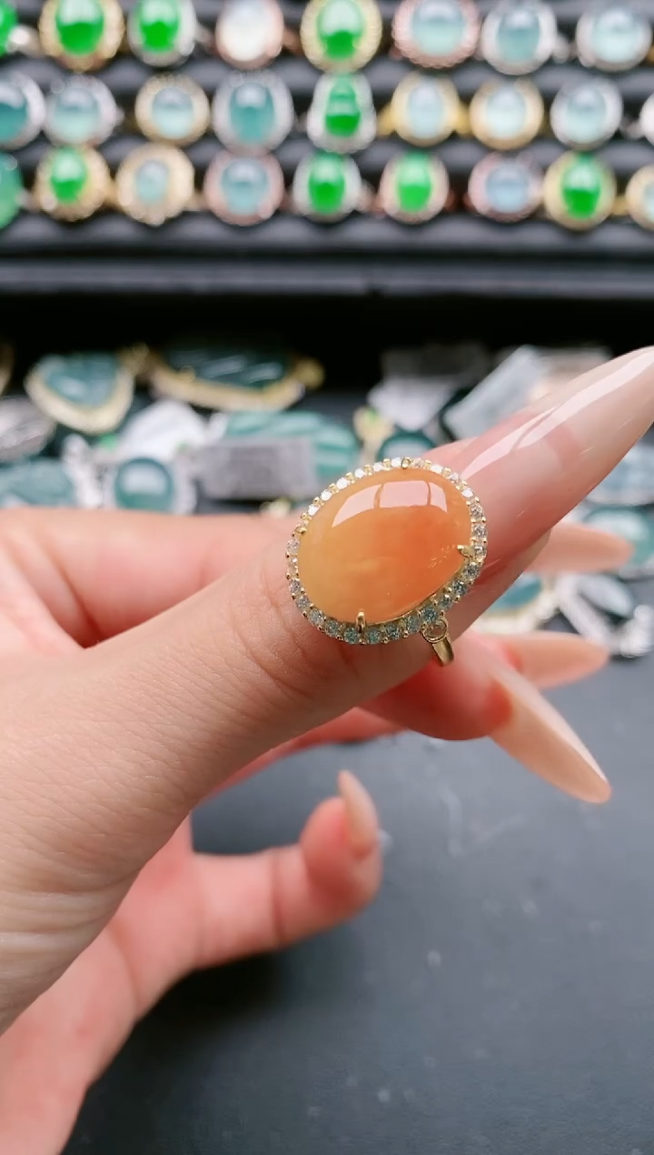 【闪购商品】翡翠戒指银S925镶嵌11111111