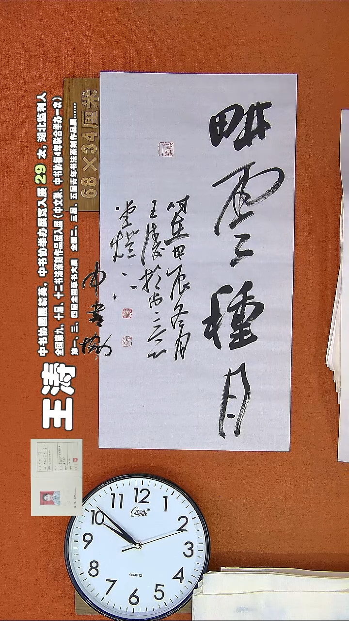 【闪购商品】书法526E王涛书法作品