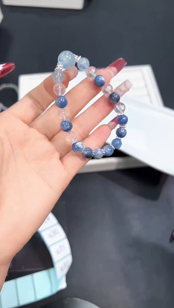 【闪购商品】水晶手串未镶嵌28q多样性发其一/1条默认微瑕