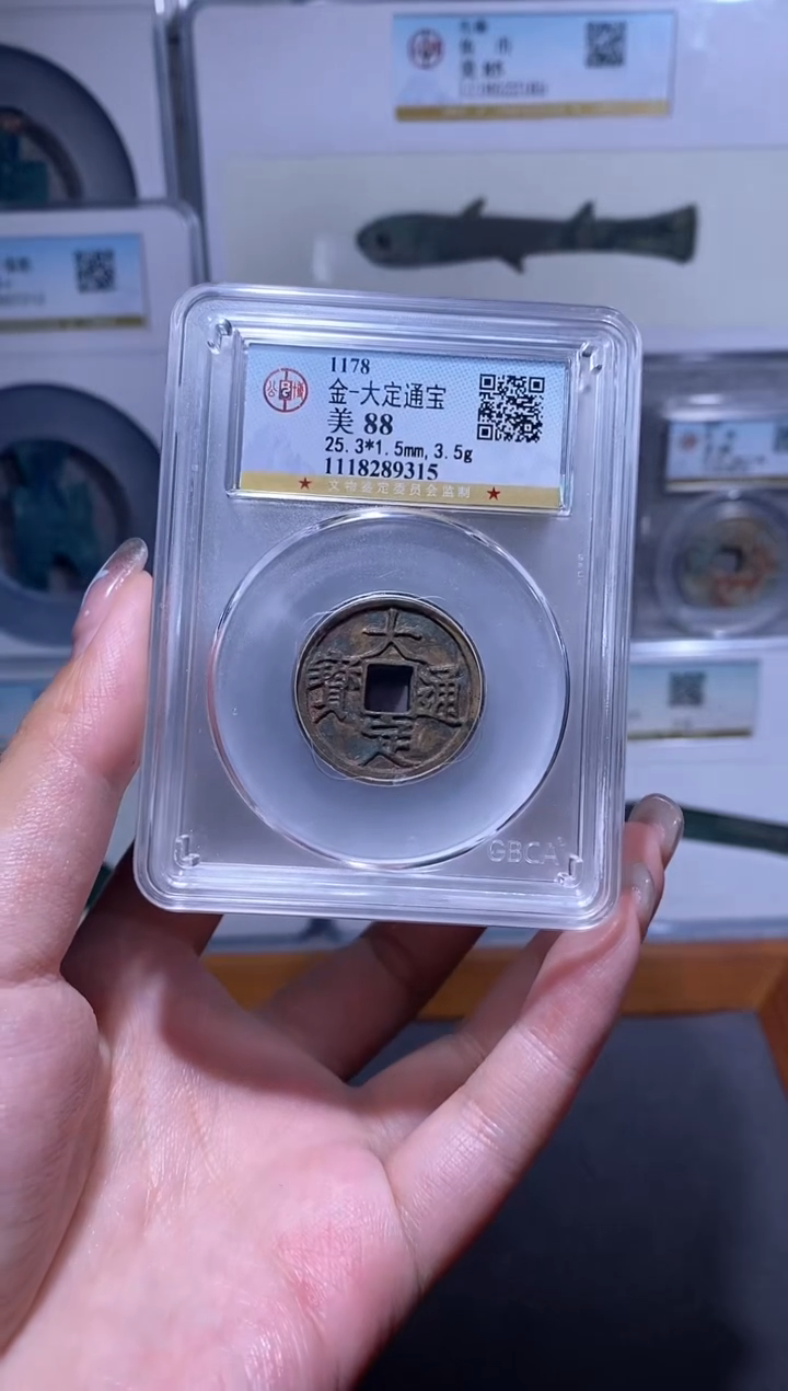 【闪购商品】铜品泉收藏   大定通宝