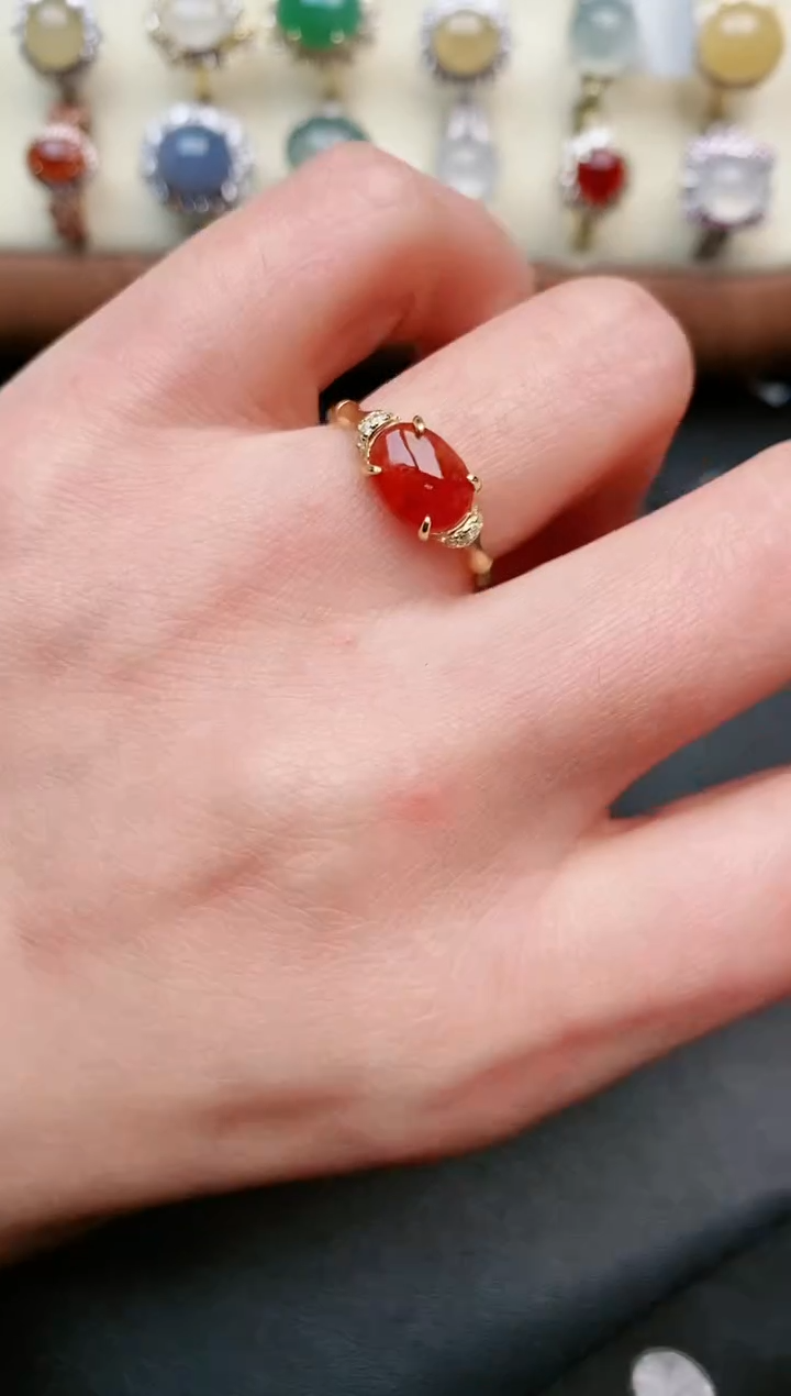 【闪购商品】翡翠戒指银S925镶嵌.....