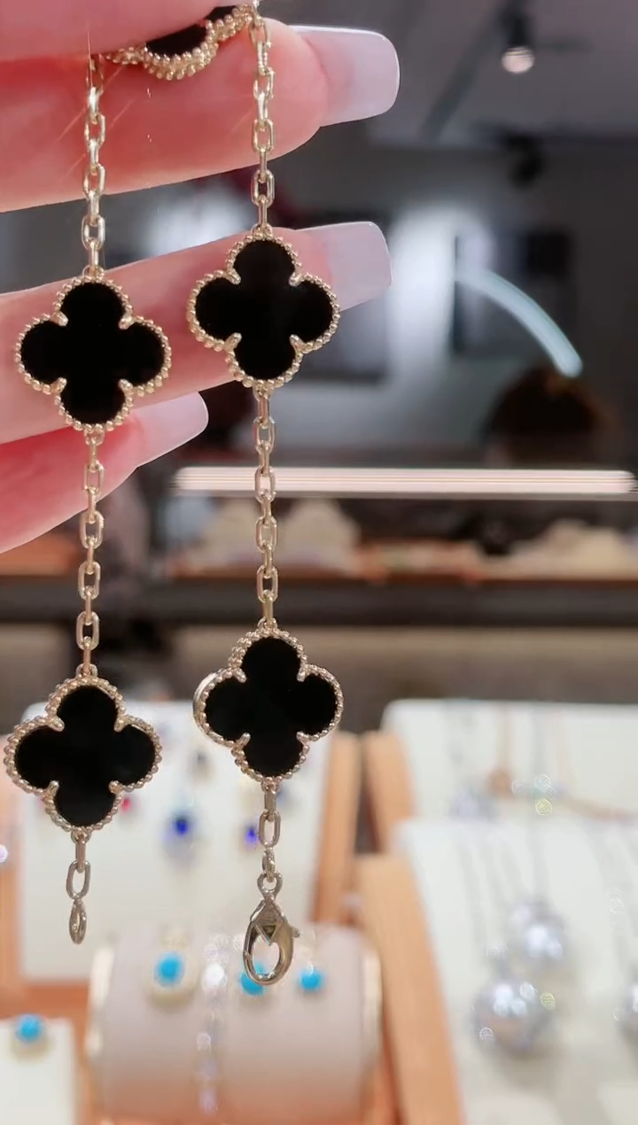 【闪购商品】玛瑙/玉髓手链18K金镶嵌手链