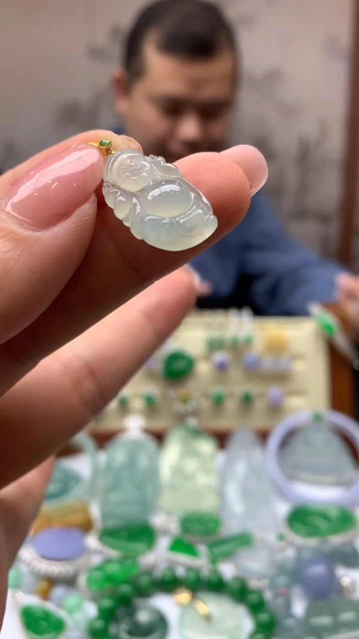 【闪购商品】翡翠颈饰未镶嵌55-天然翡翠