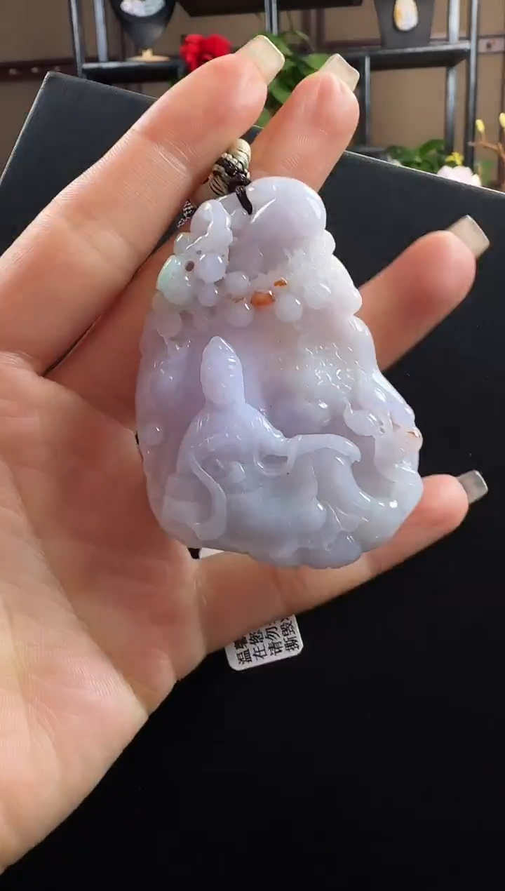 颈饰未镶嵌翡翠观音