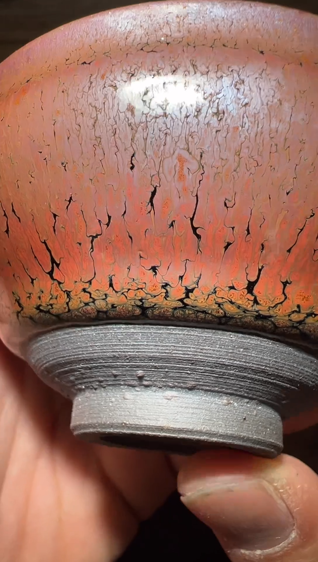 【闪购商品】茶盏老表精选柴烧41