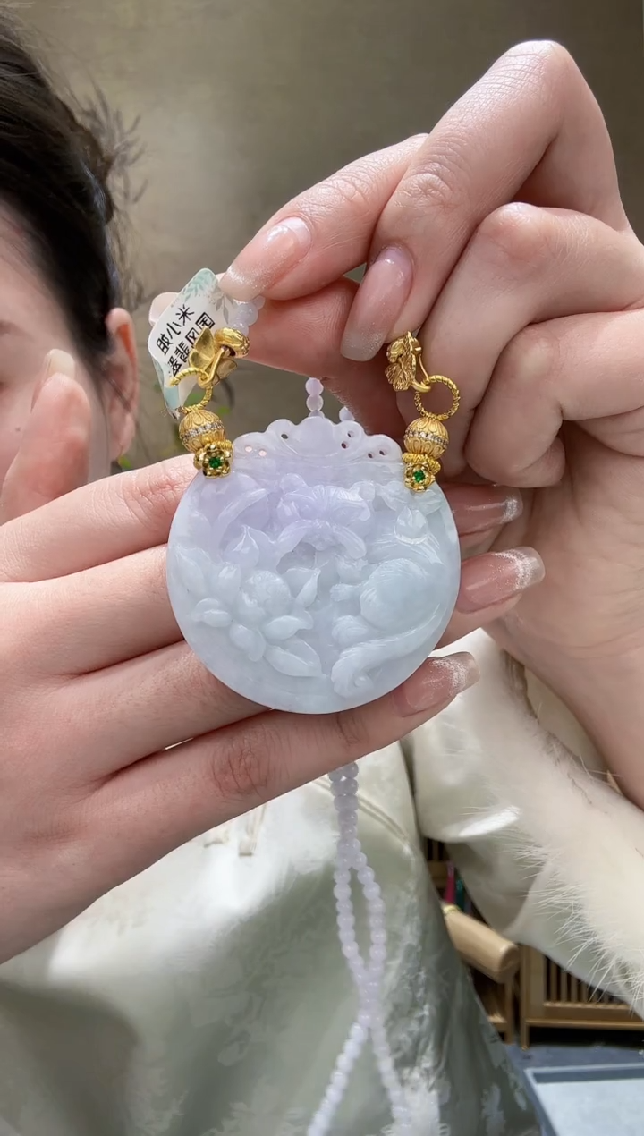 【闪购商品】翡翠颈饰未镶嵌吊坠