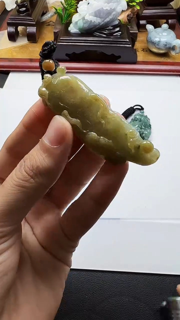 吊坠(不含链)未镶嵌翡翠1