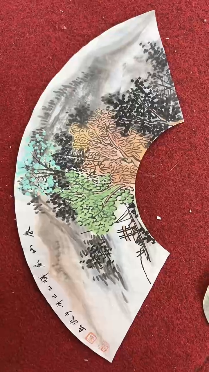 国画卢少波/国画/画心