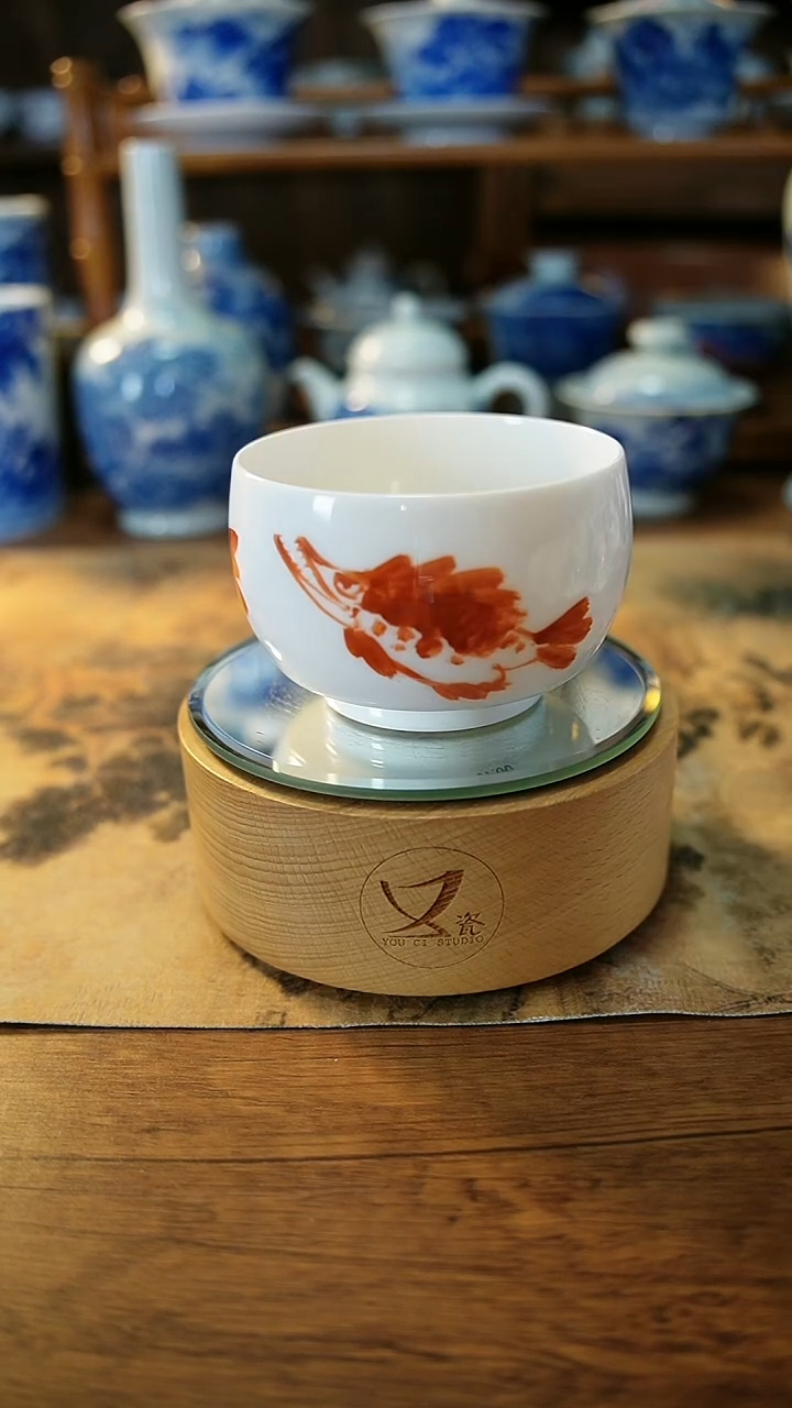 12景德镇手工手绘茶具