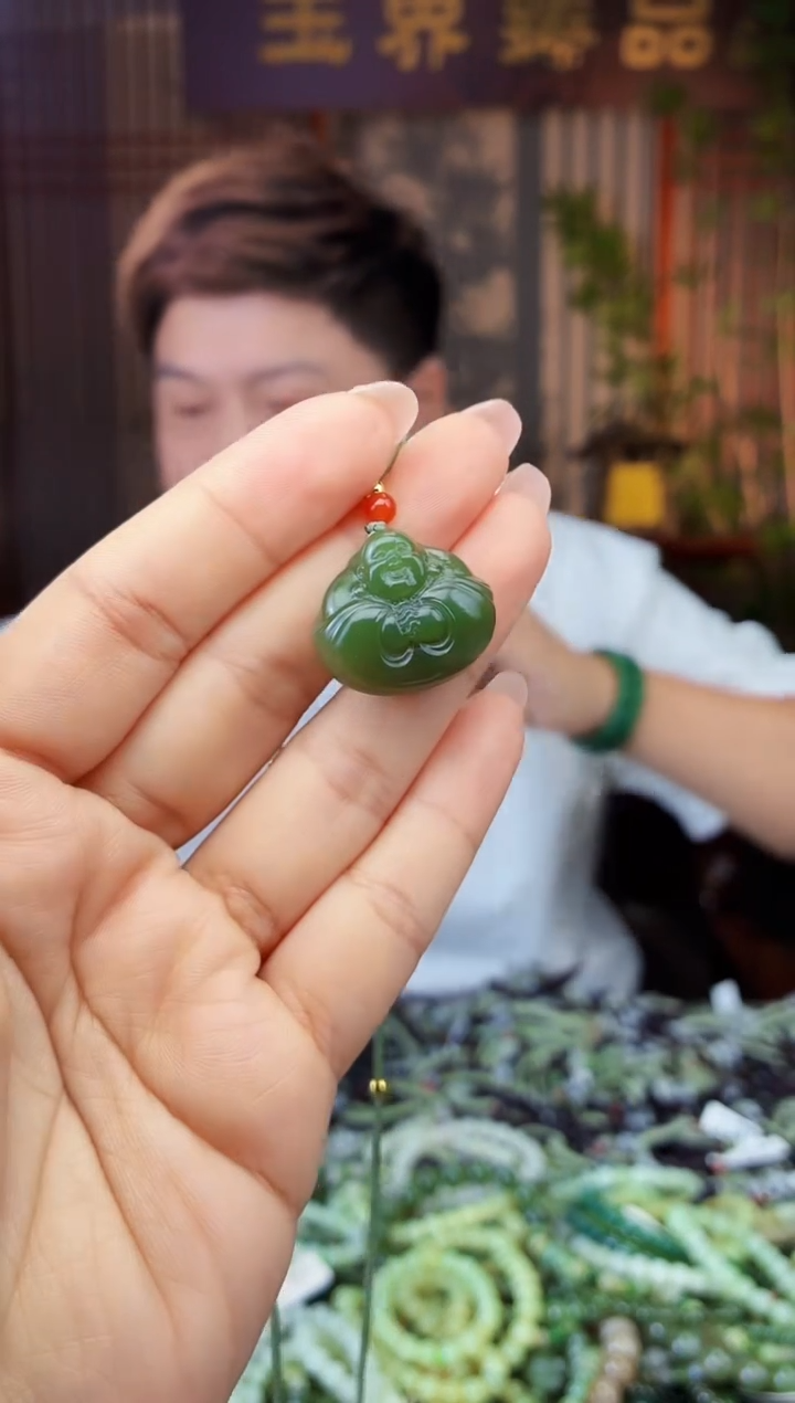 和田玉未镶嵌颈饰多样性发货拍一发一