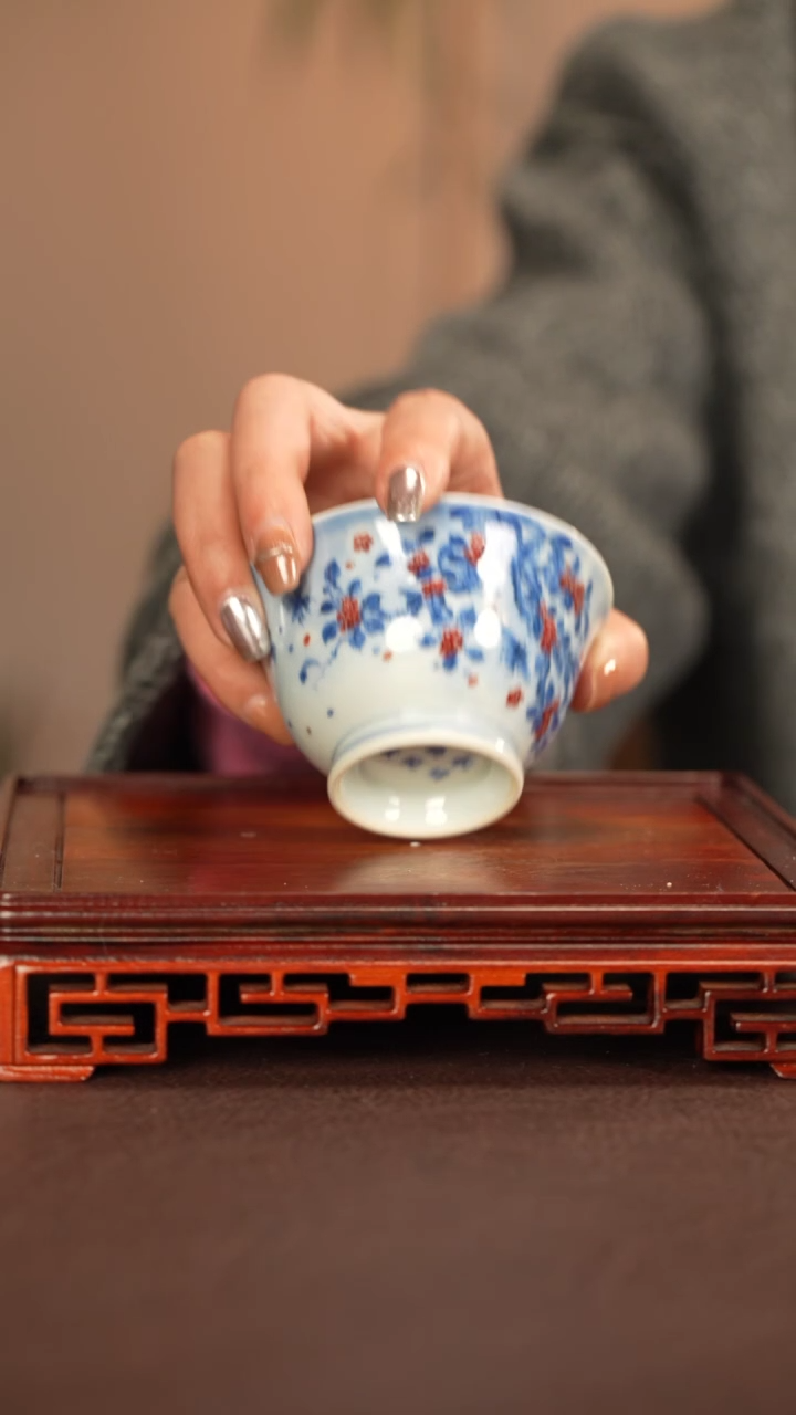 【闪购商品】杯子永明尚玩景德镇手工手绘陶瓷