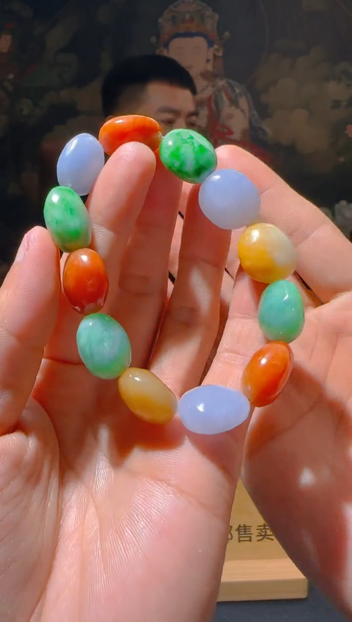 【闪购商品】定制翡翠未镶嵌L-@@QJSXJ218115