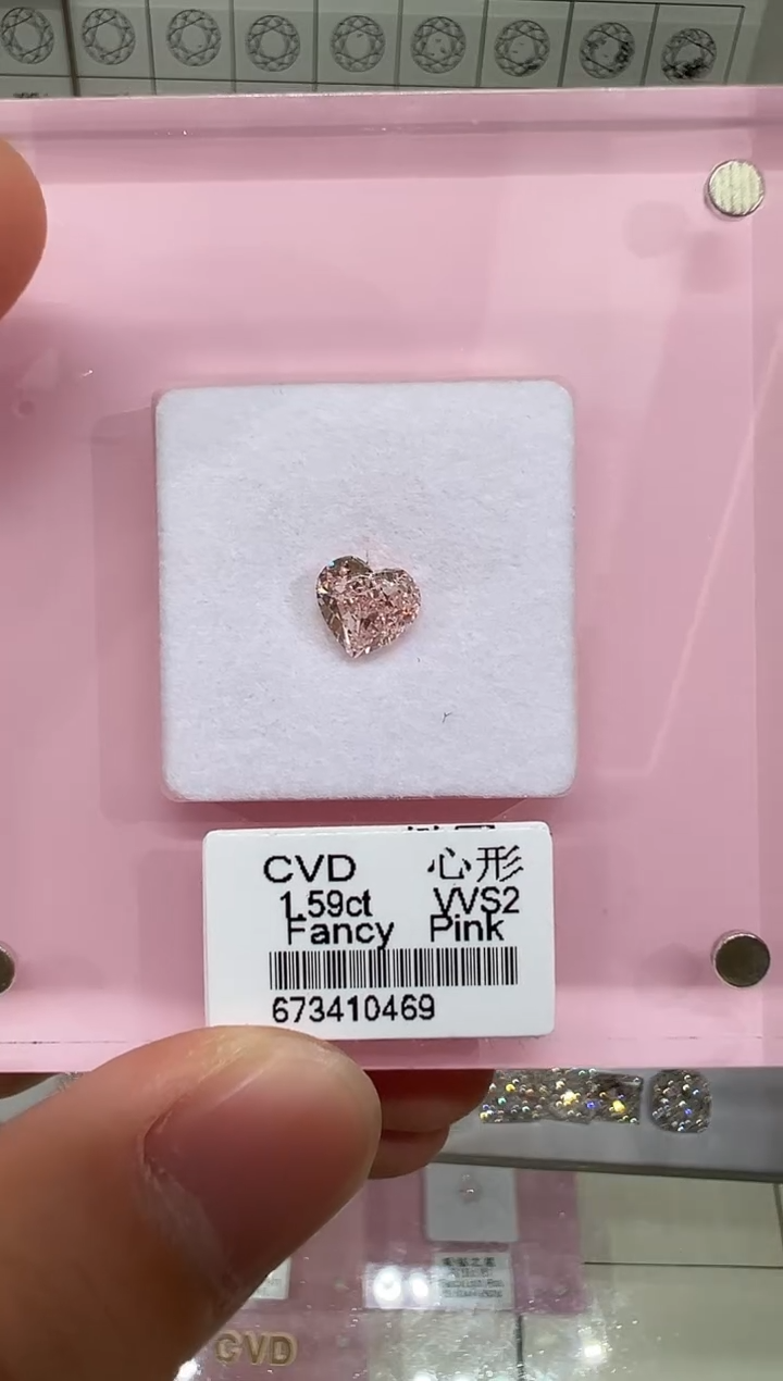 【闪购商品】实验室培育钻石未镶嵌@ 1.59ct 先鉴赏，再定制！