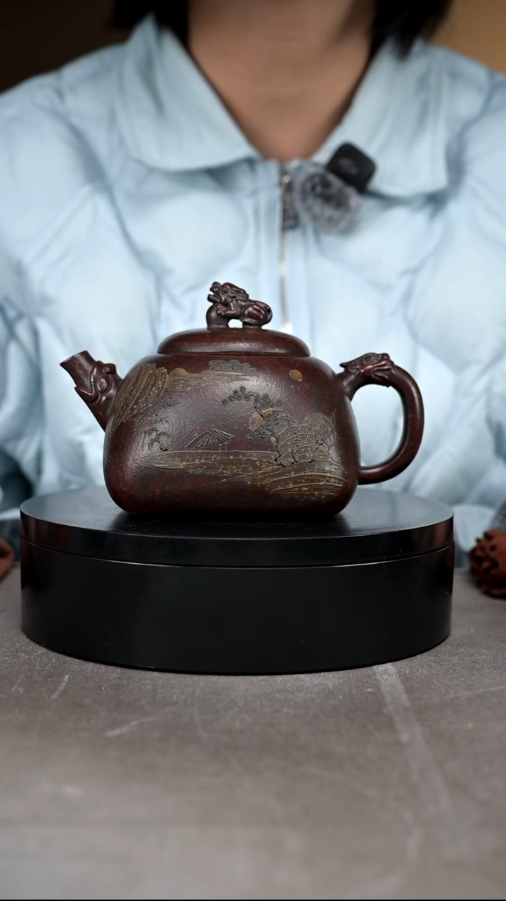 茶壶紫砂 容量400cc