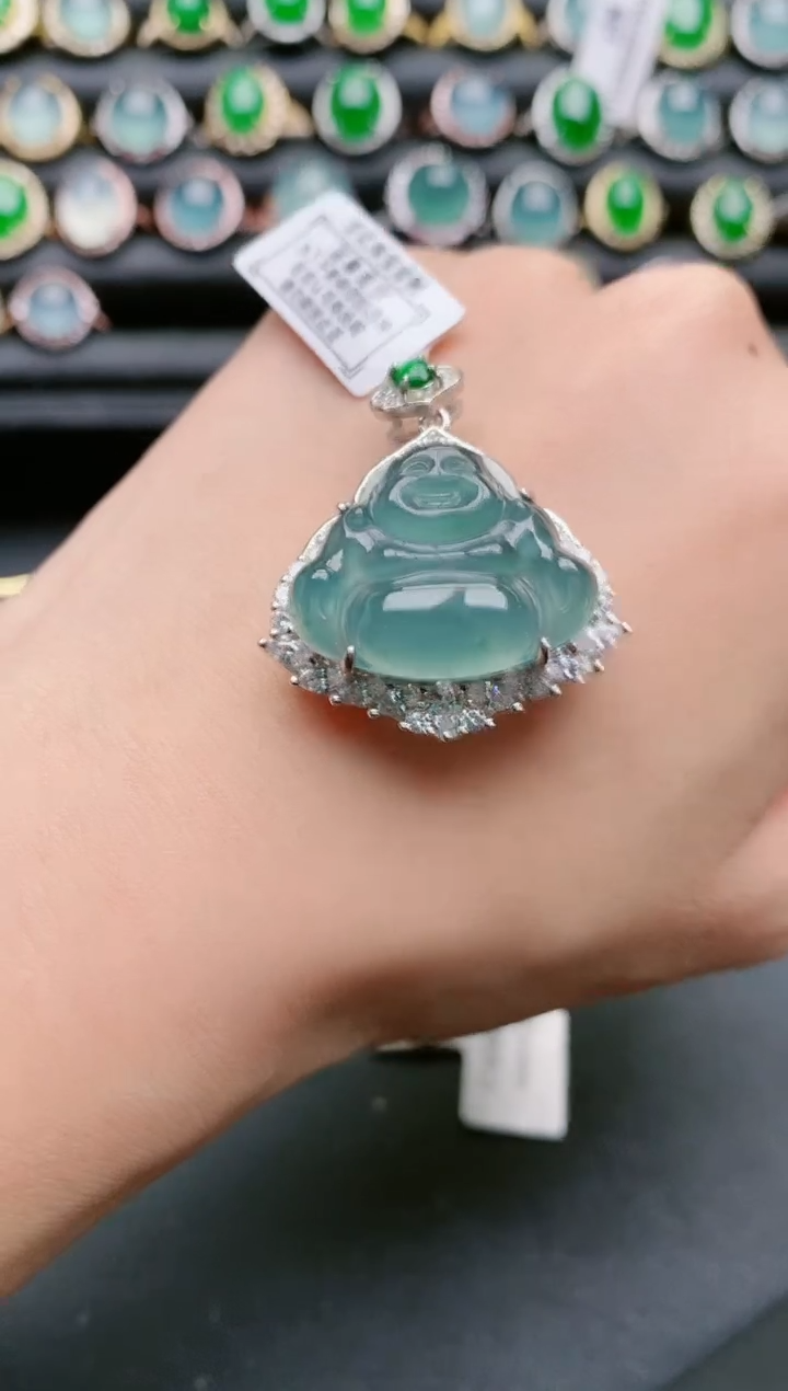 【闪购商品】翡翠戒指银S925镶嵌111111111