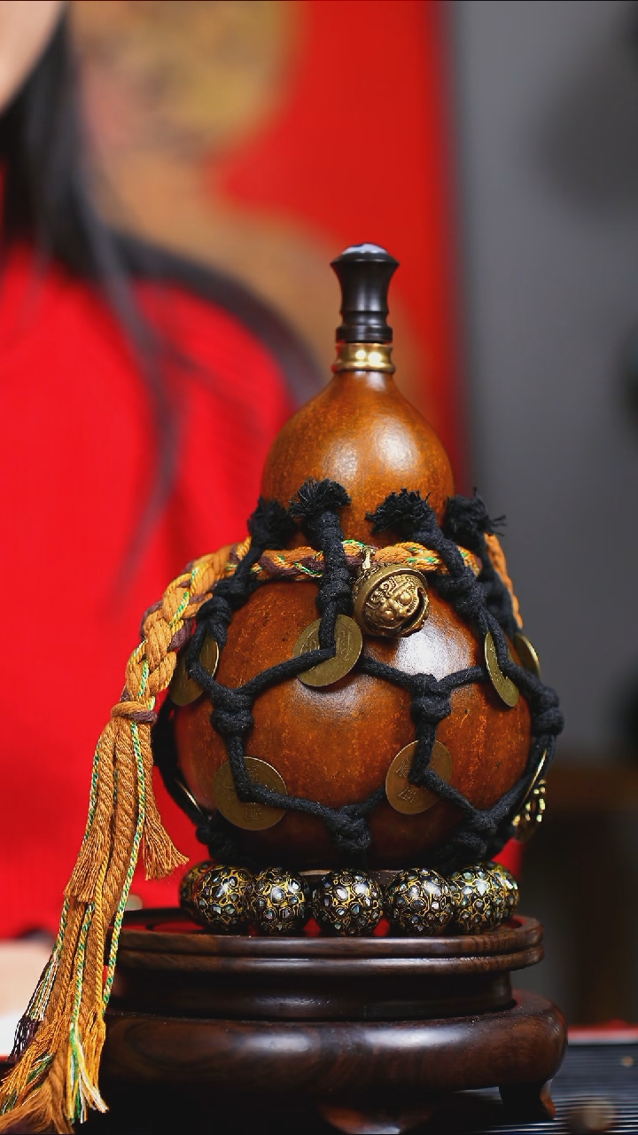 【闪购商品】JP195过年礼臻选大漆酒葫芦