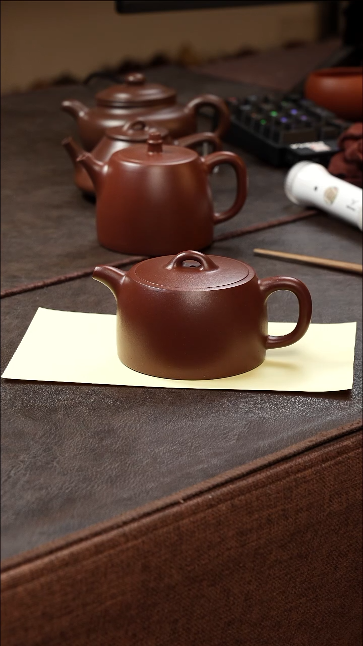茶壶紫砂壶·15底槽青井栏200cc