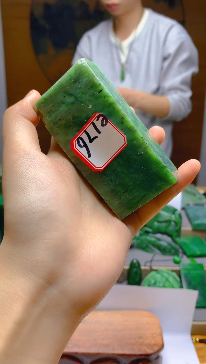 【闪购商品】和田玉（碧玉）珠宝半成品未镶嵌1