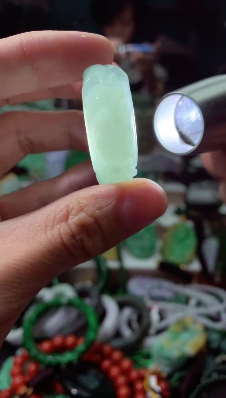 颈饰未镶嵌翡翠天然缅甸翡翠a货 