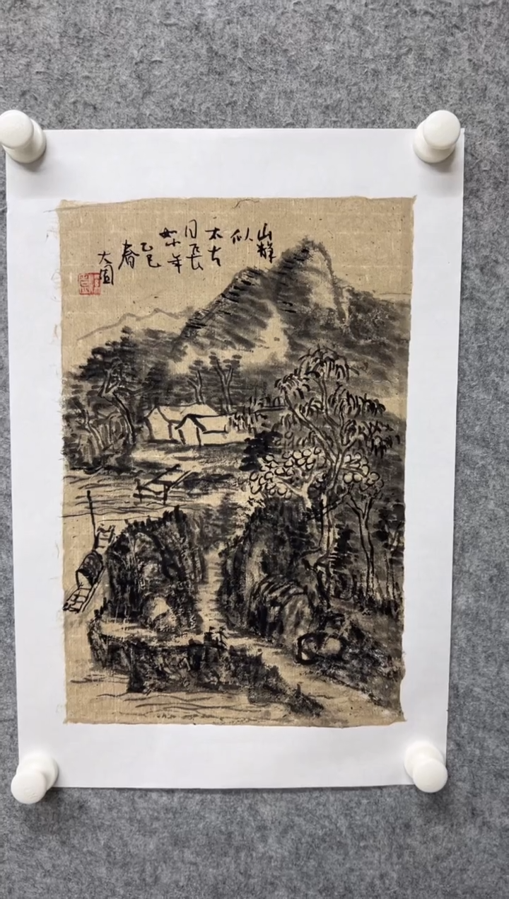 【闪购商品】国画写意画花鸟画手绘