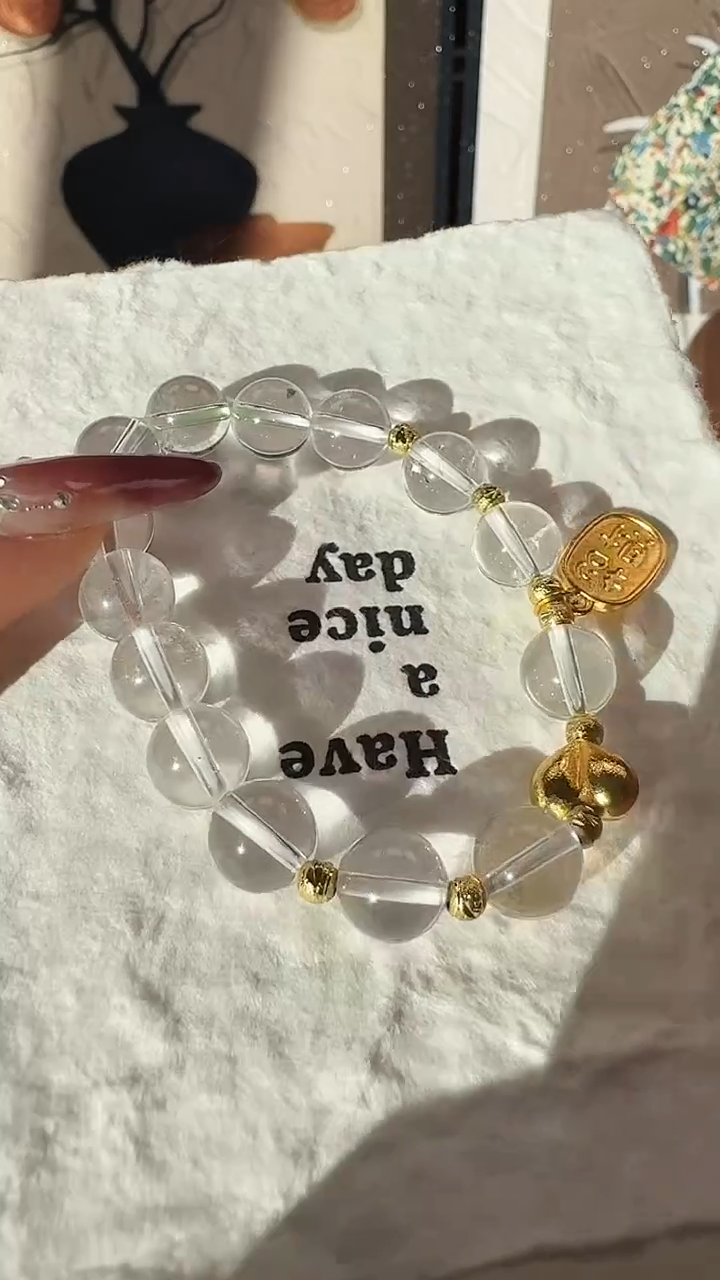 未镶嵌手链水晶021