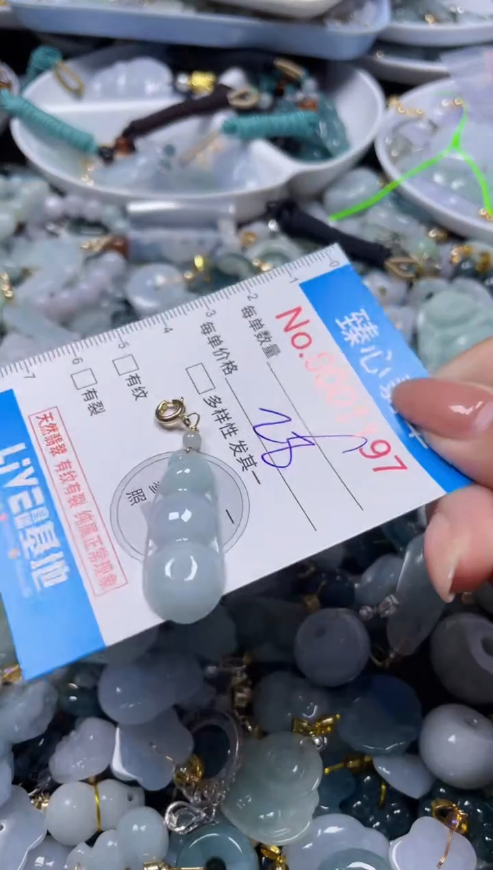 颈饰未镶嵌翡翠1197