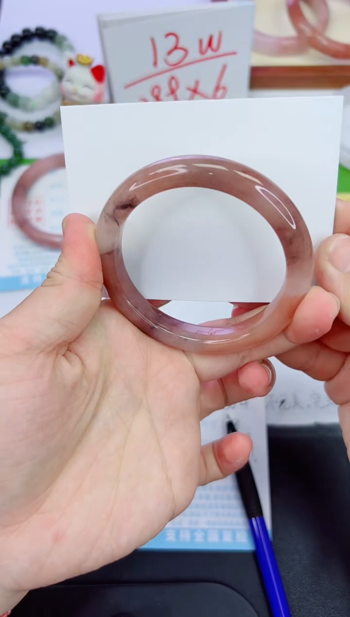 【闪购商品】石英质玉手镯未镶嵌384-58