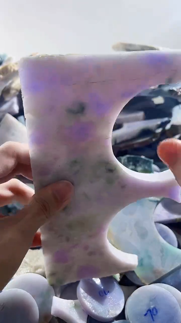 【闪购商品】翡翠裸石缅甸翡翠A货文819