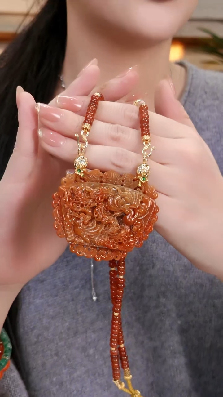 颈饰未镶嵌翡翠国风