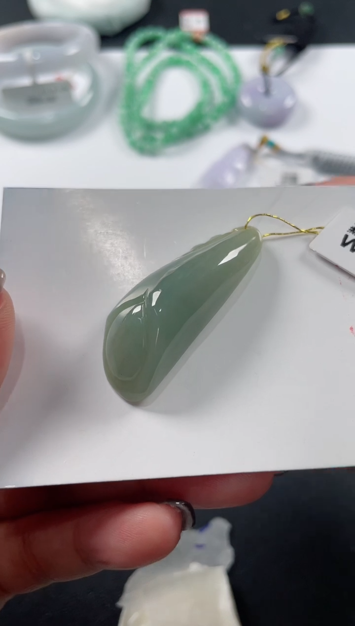 颈饰未镶嵌翡翠基地发货H 6129 