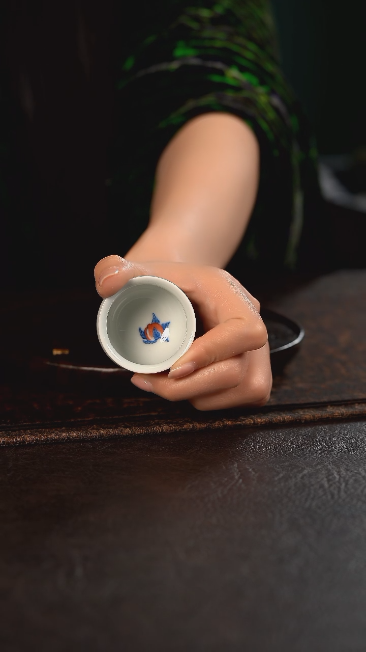 【闪购商品】杯聚澜堂桃子小缸杯