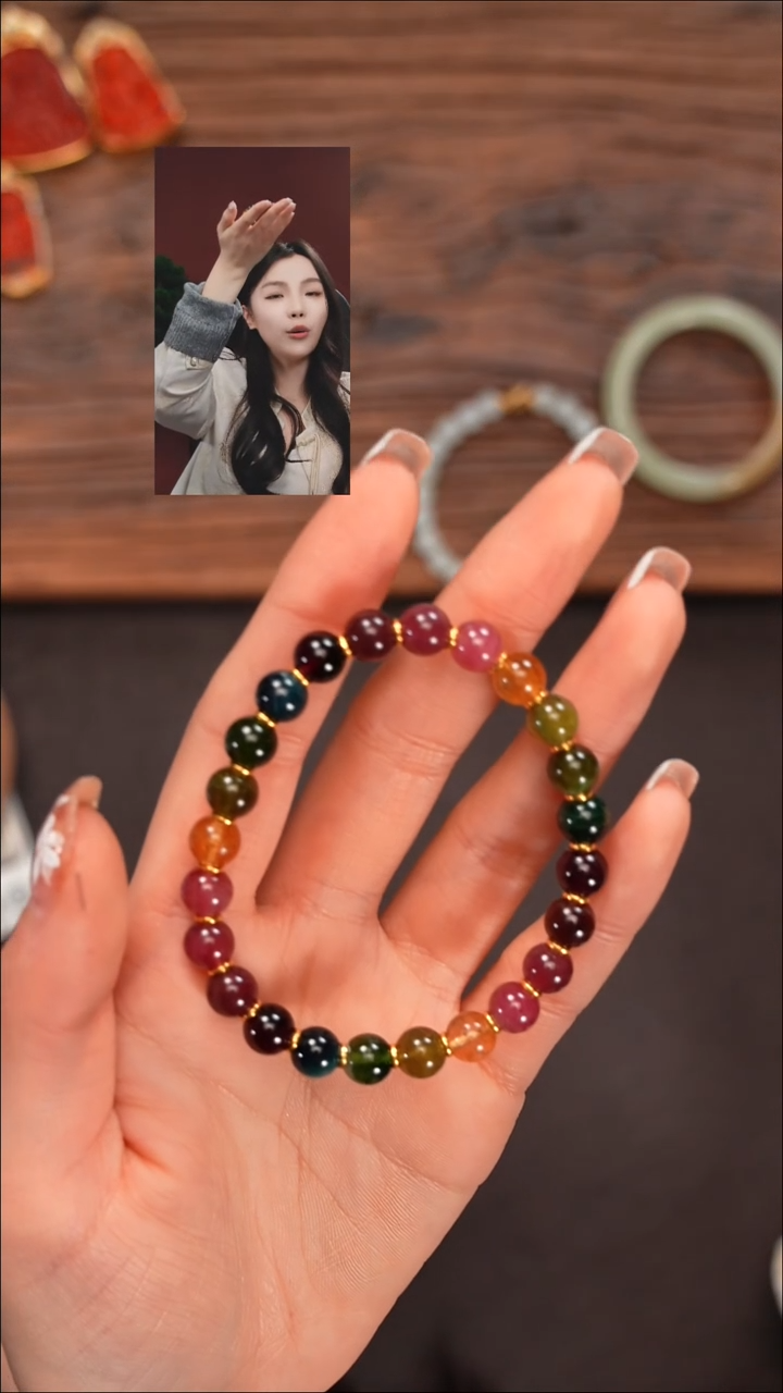 未镶嵌手串碧玺赵*康遇见文玩品质回血