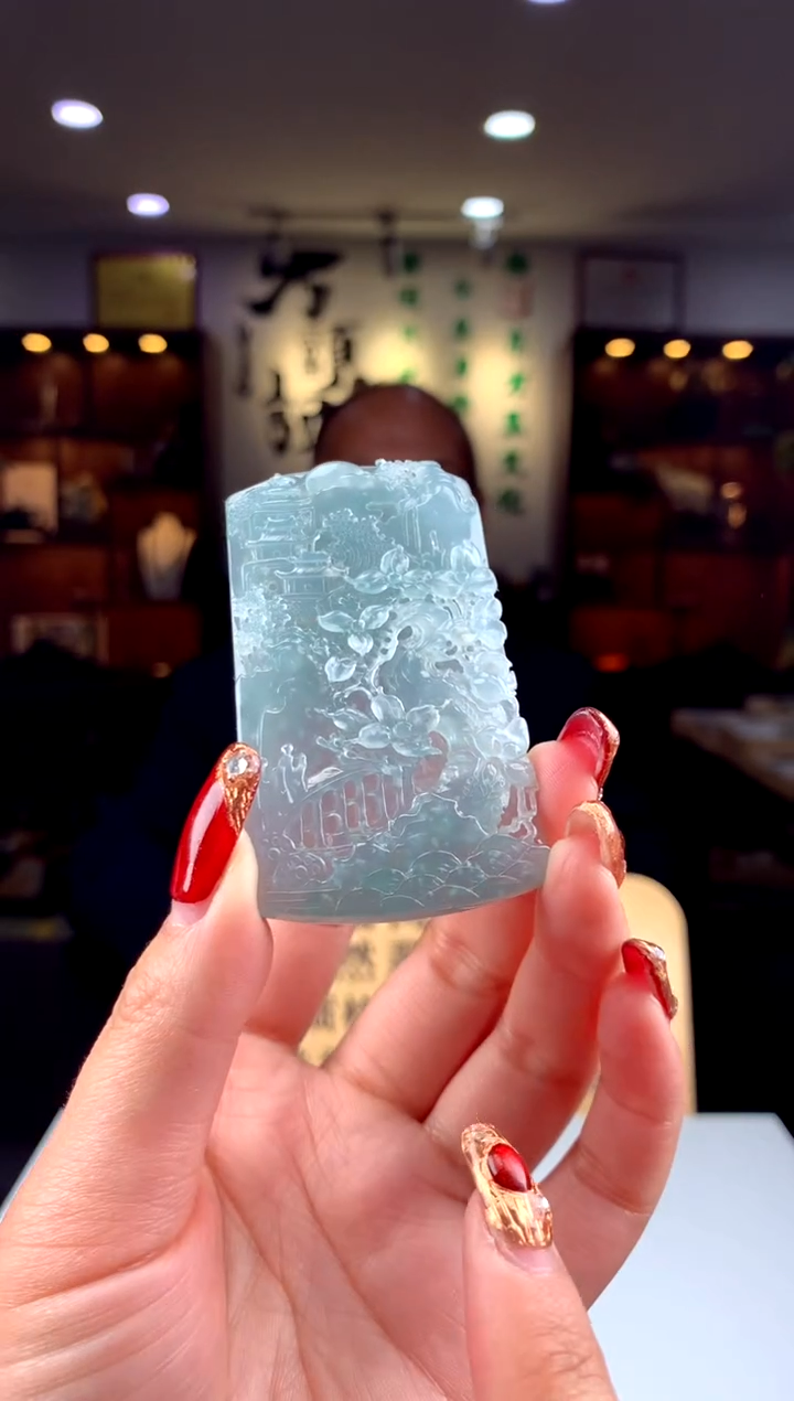 【闪购商品】定制翡翠未镶嵌天然A货翡翠（拍一发一）