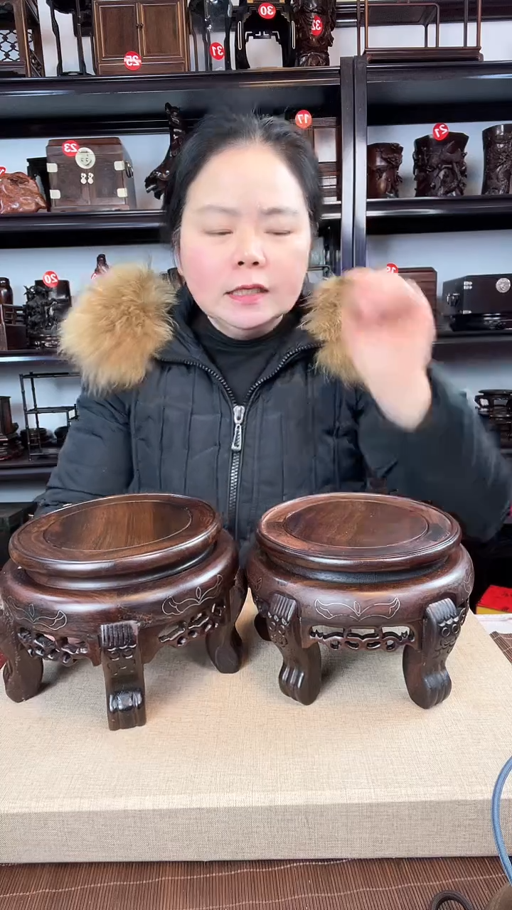 【闪购商品】木267瑕疵老李红木工艺品
