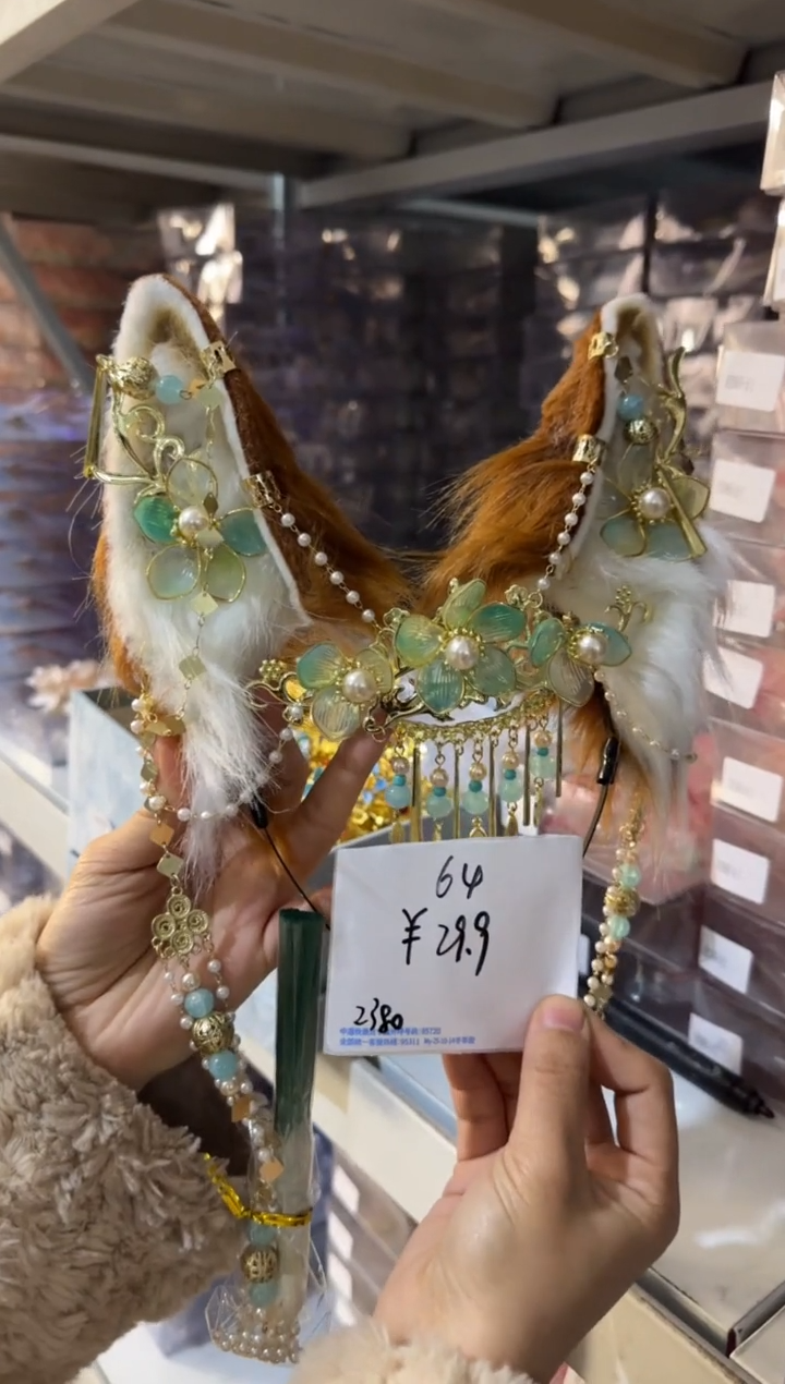 合金布艺头饰一月二64