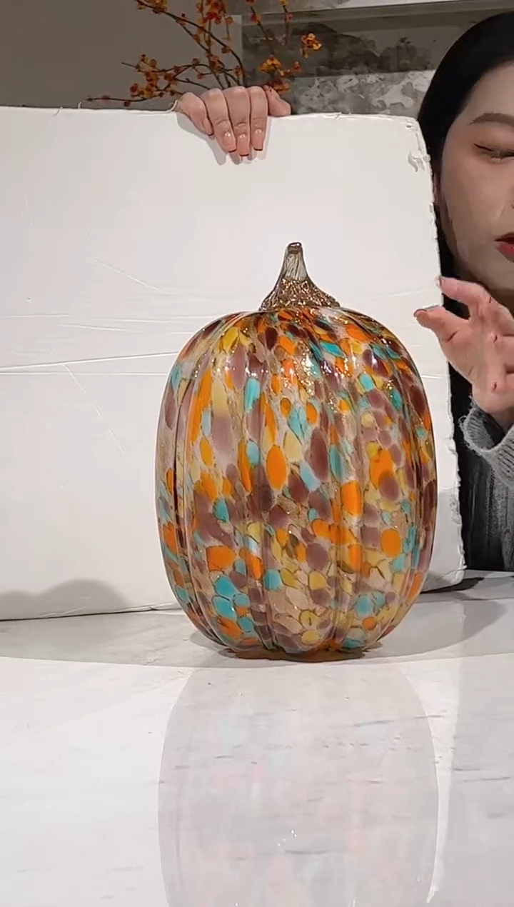 【闪购商品】琉璃南瓜摆件
