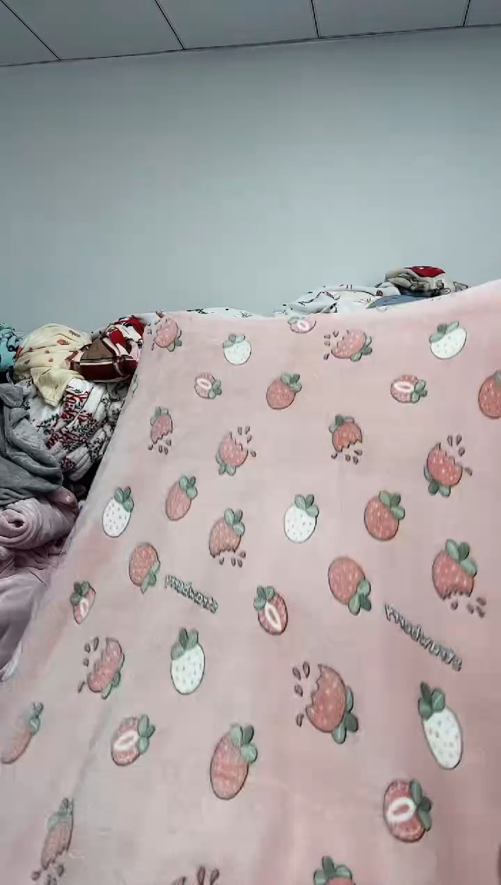 法兰绒2.3x2.5材质面料尺寸以主播介绍为准