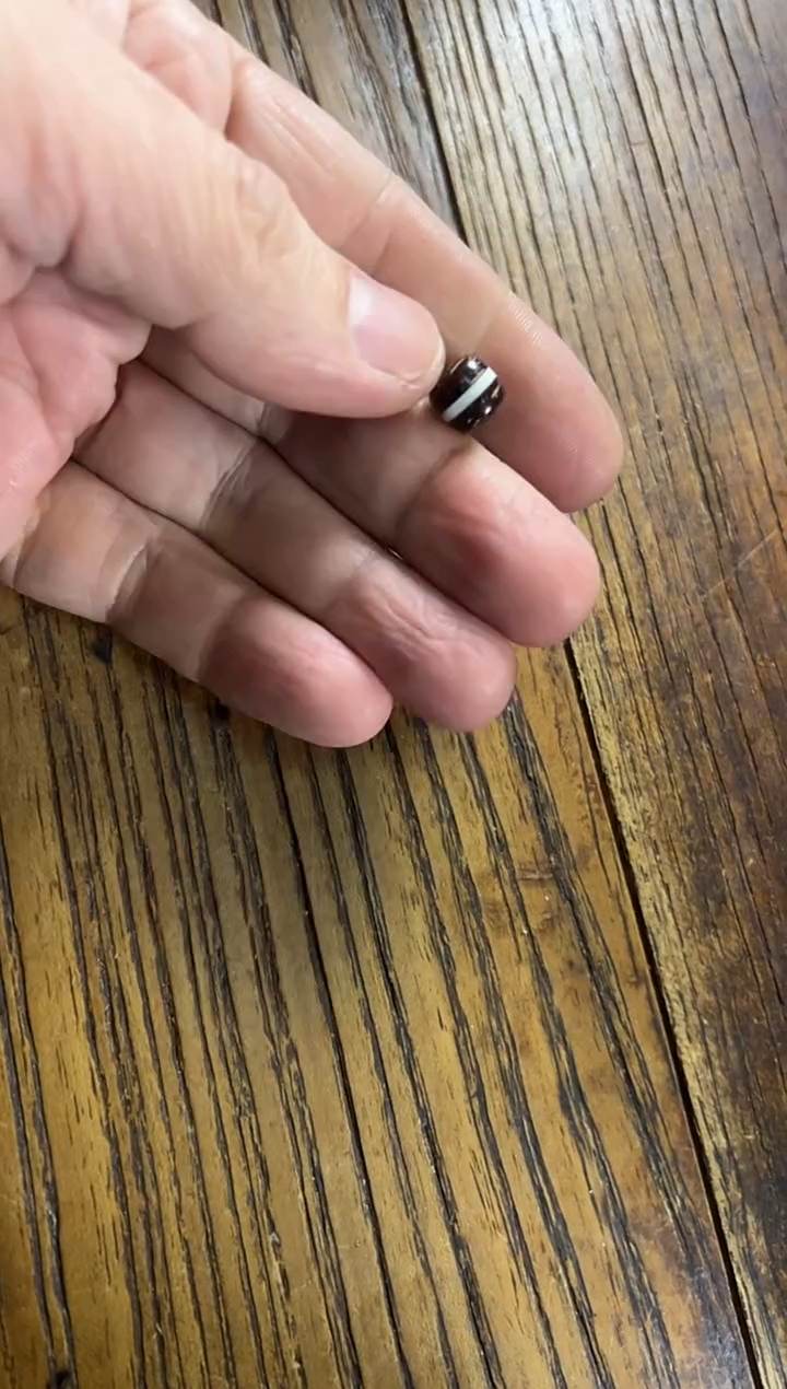 无非金属9x8mm  镶嵌珠