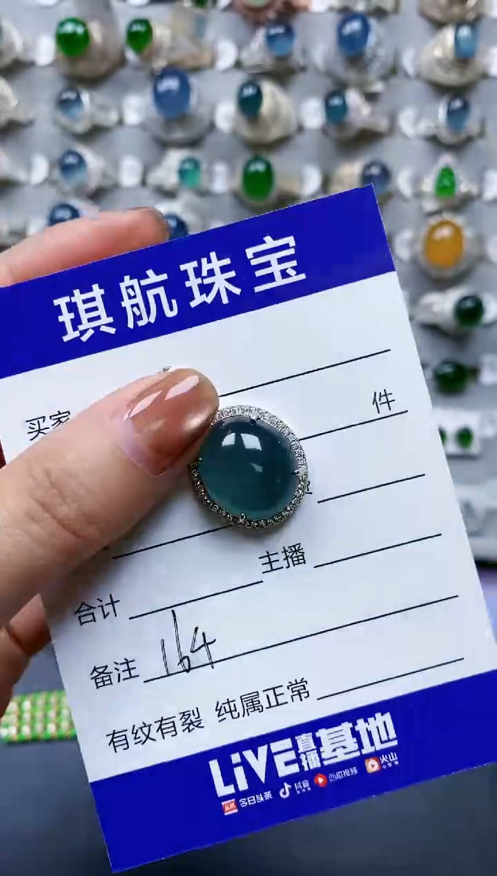 【闪购商品】翡翠颈饰银S925镶嵌0164